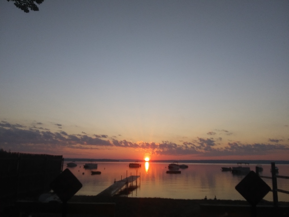 June morning 4:30 a.m. near North Windham